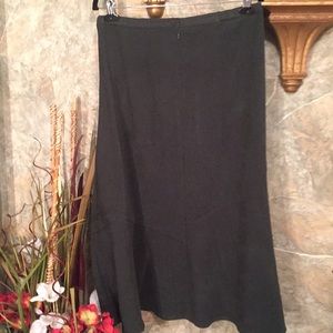 Lovely green skirt, peach skin soft.